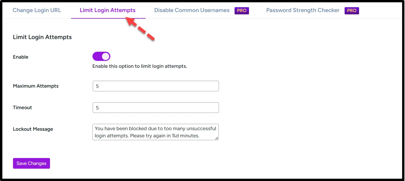 Graphic illustrating restricting login attempts in WordPress