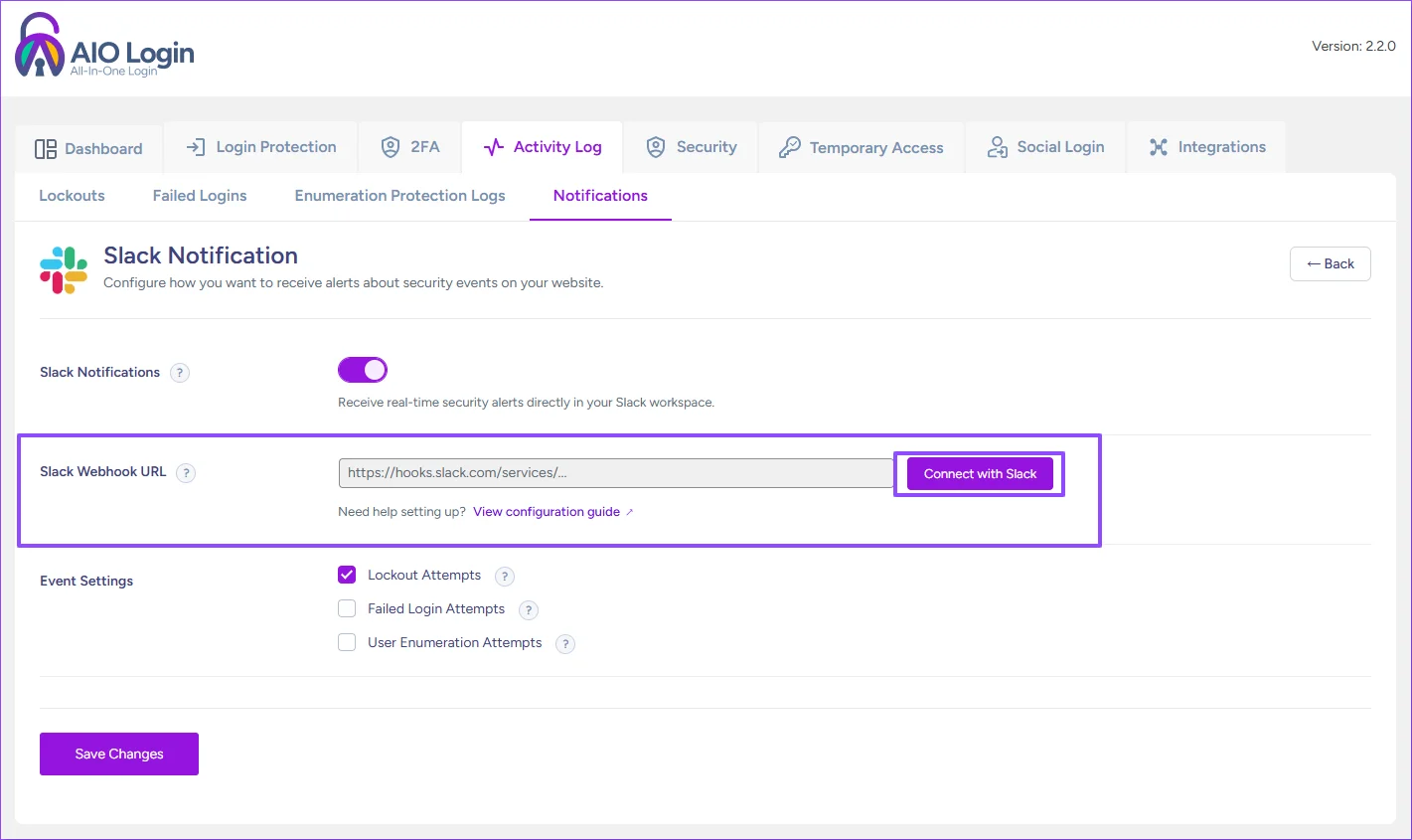 Connect-slack