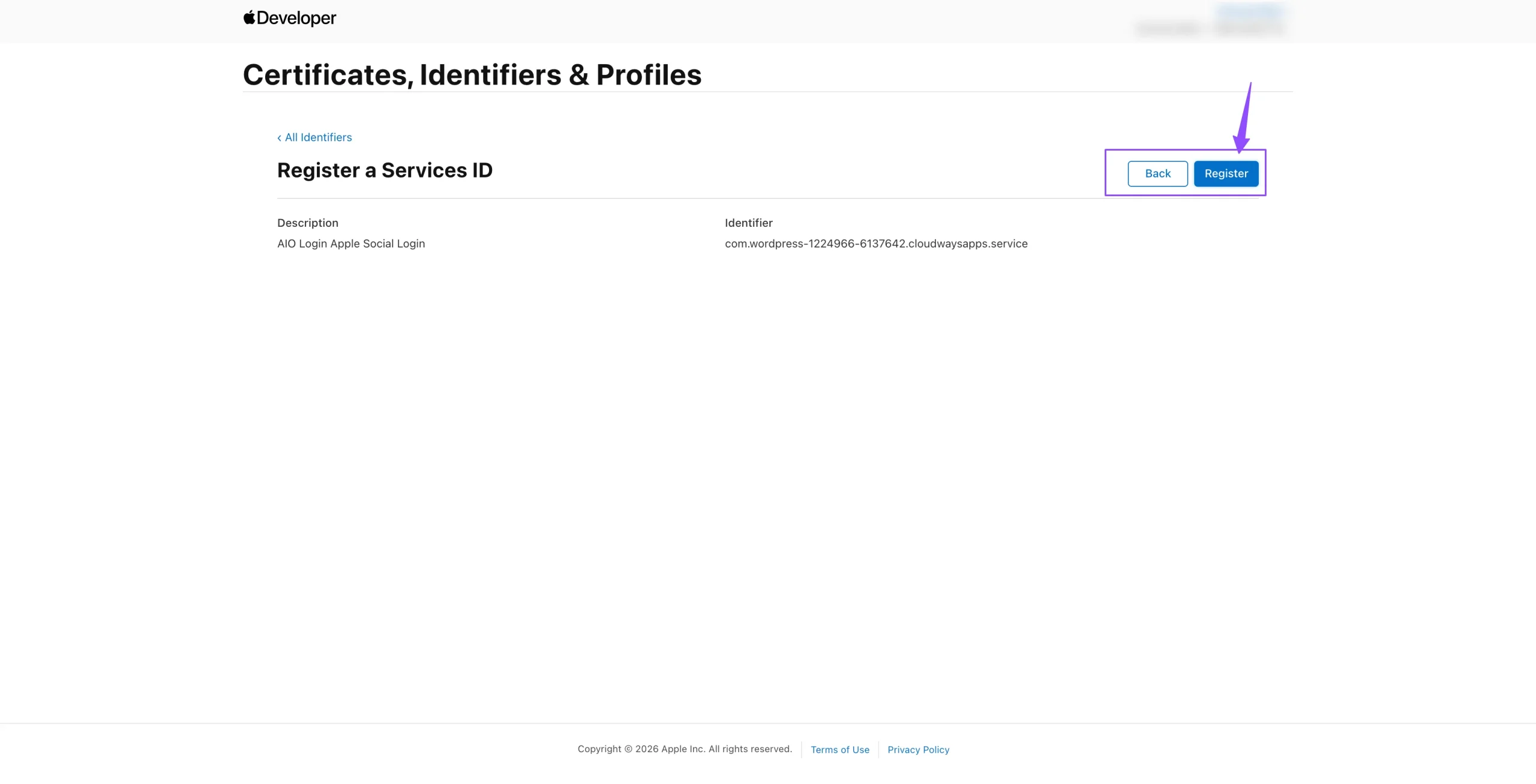 Register-scaled