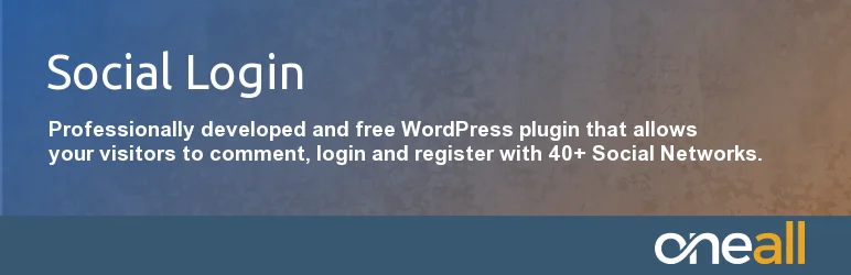 OneAll Social Login plugin for WordPress websites
