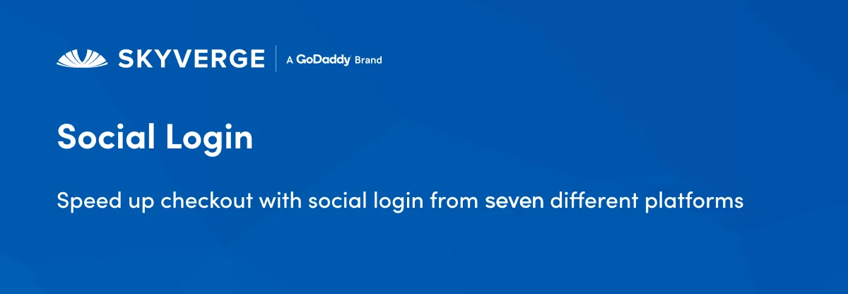 Social Login for WooCommerce by SkyVerge plugin