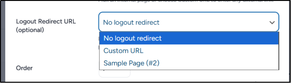 Set up custom logout redirection in WordPress with AIO Login