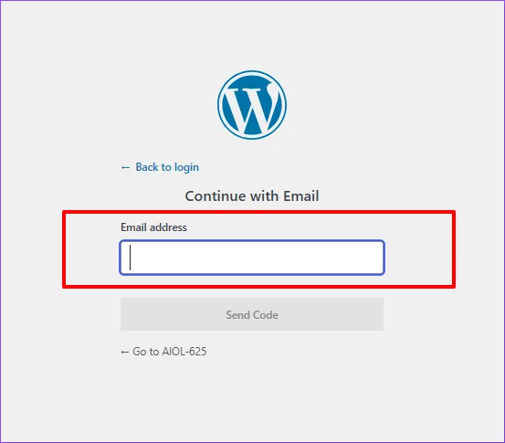 enter-email-address