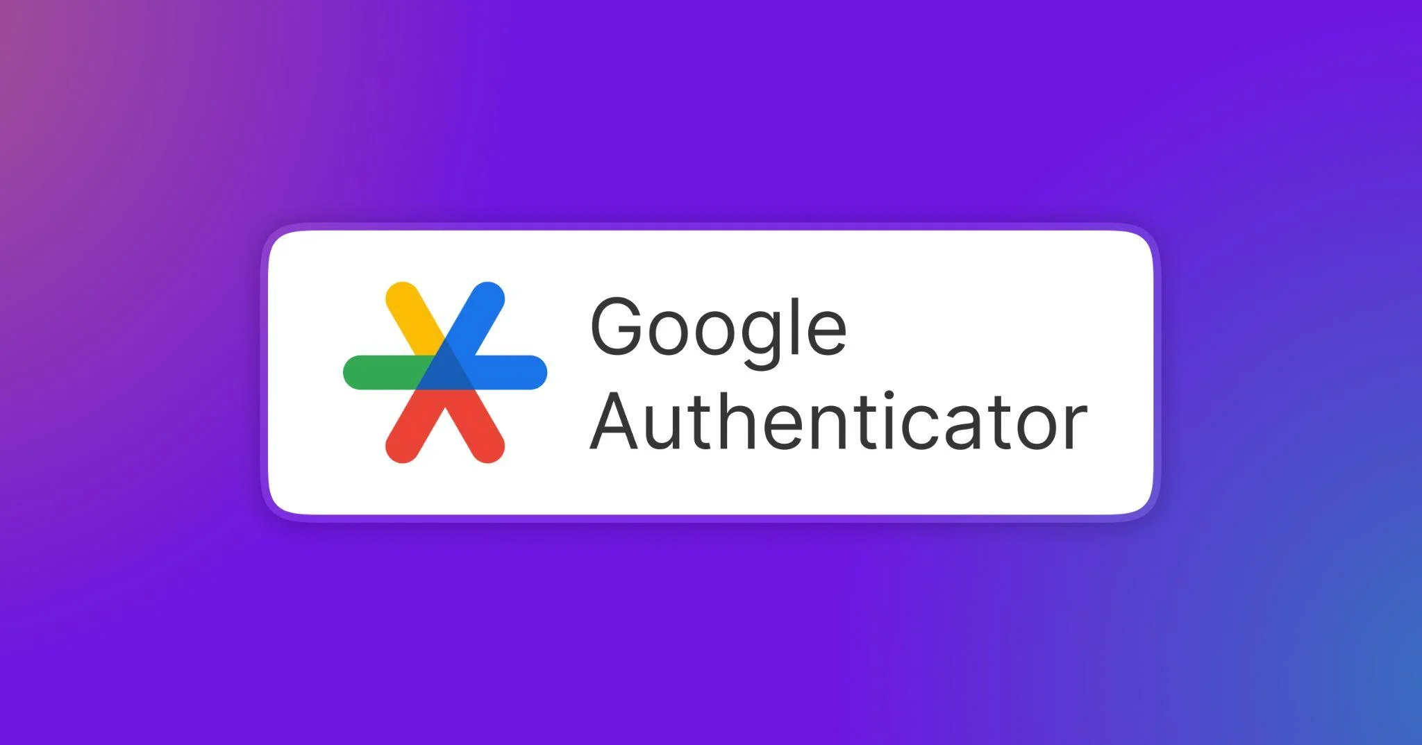 Google Authenticator app interface for generating TOTP two-factor authentication codes